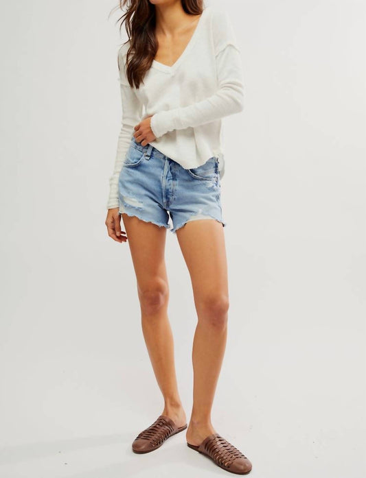 Free People - NOW OR NEVER DENIM SHORT