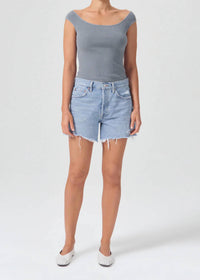 Agolde - Parker Cotton Long Shorts