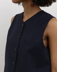 Cordera - Tailored Button Front Vest
