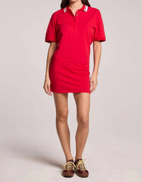 Chaser - Cotton Pique Carlo Mini Dress