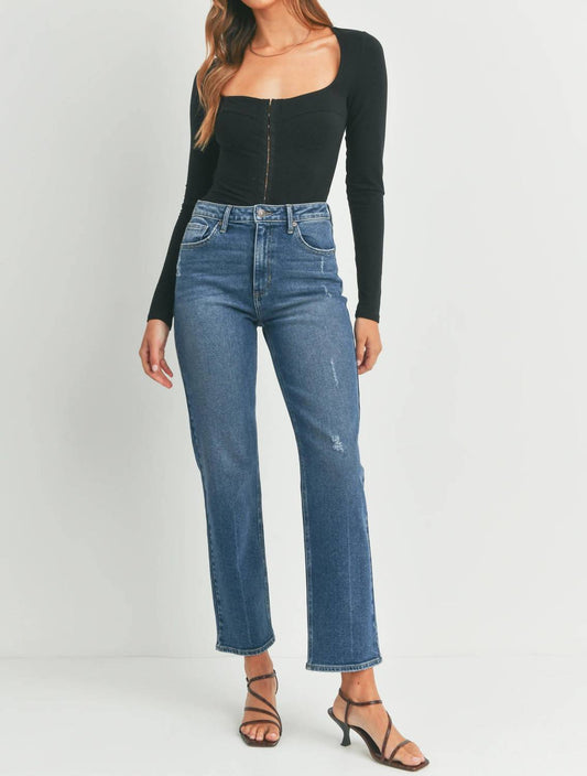 Just Black Denim - Sienna Straight Leg Jeans