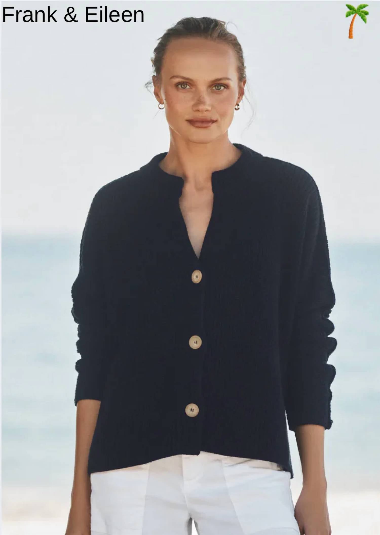 Frank & Eileen - Montecito Crew Neck Cardigan