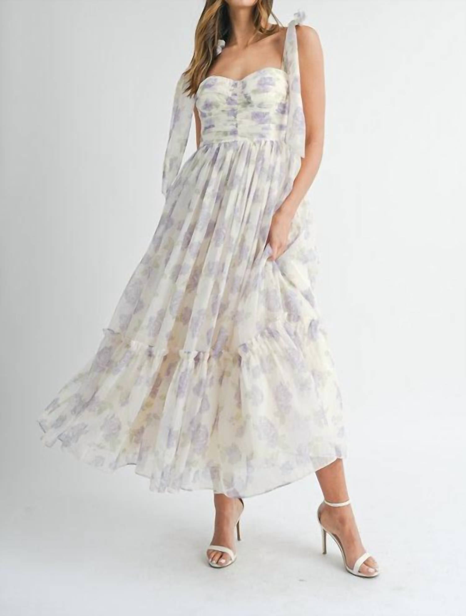Mable - Tiered Midi Dress