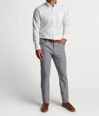 Peter Millar - Campbell Crown Pinpoint Cotton-stretch Sport Shirt