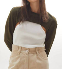 Crescent - Harris Cropped Sweatshirt
