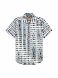 Robert Graham - Paradis Portal Short Sleeve Button-up Shirt
