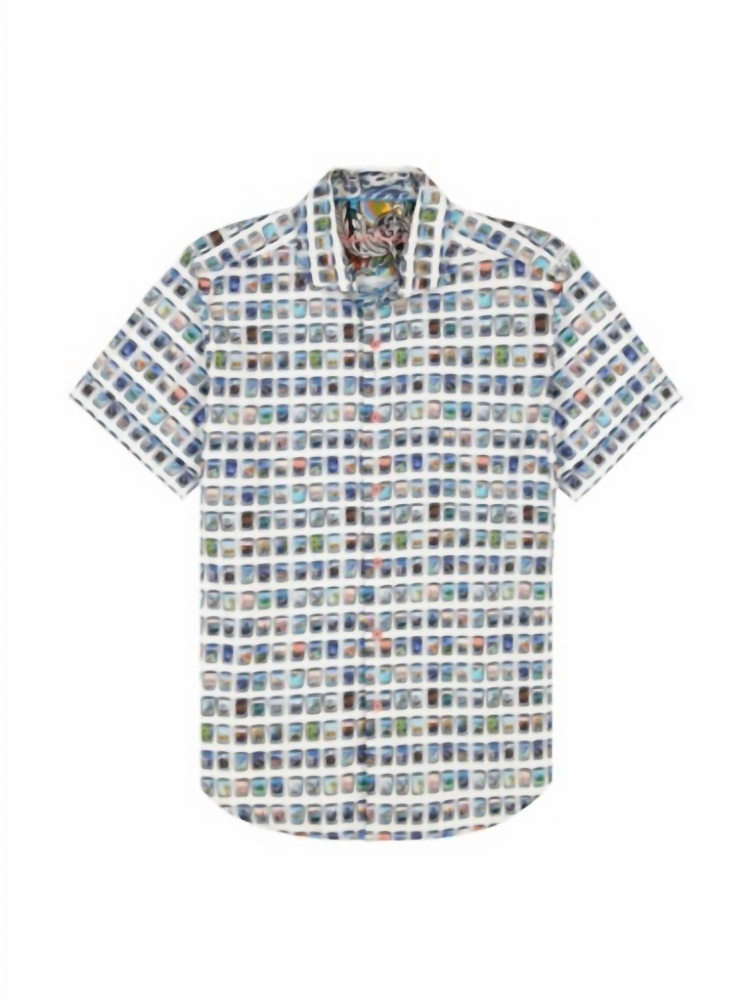 Robert Graham - Paradis Portal Short Sleeve Button-up Shirt