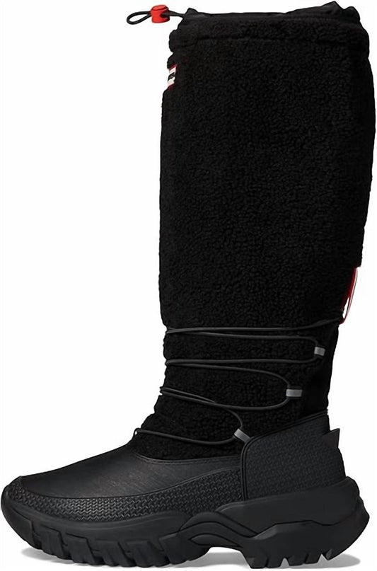 Hunter - Women's Wanderer Tall Sherpa Snow Boot
