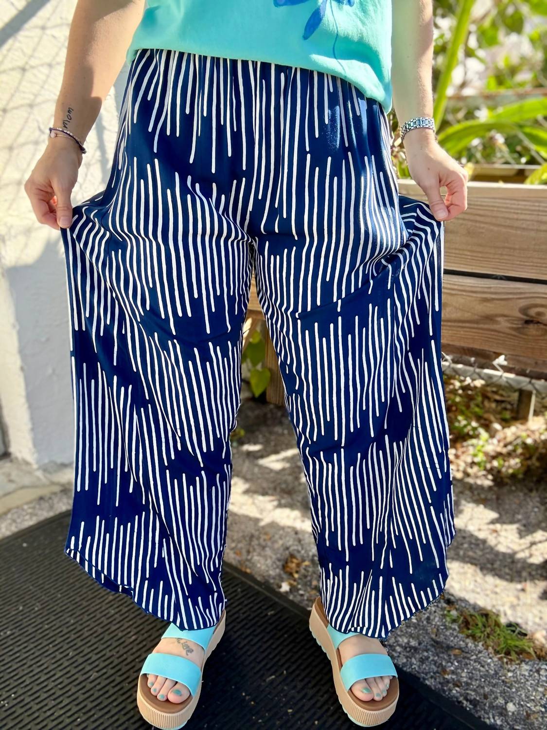 Iguana - Wide Leg Pant