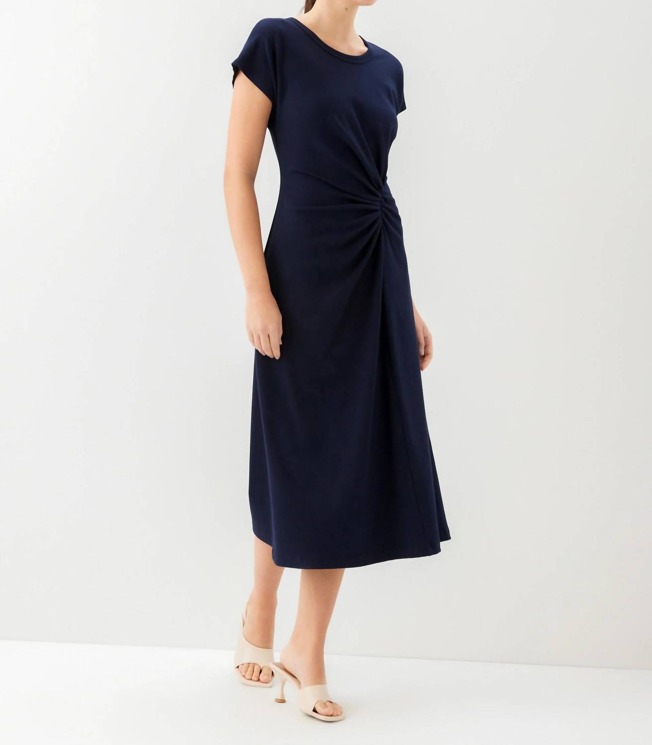 Fifteen Twenty - Women's Aveline Side-twist Midi Dress