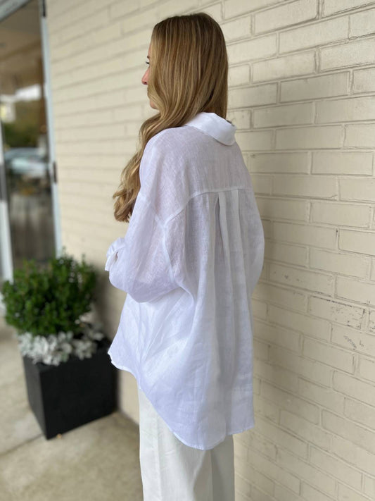 Olivaceous - Brenda Button Up Top