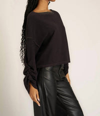 Project Social T - Callie Ruched Sweatshirt