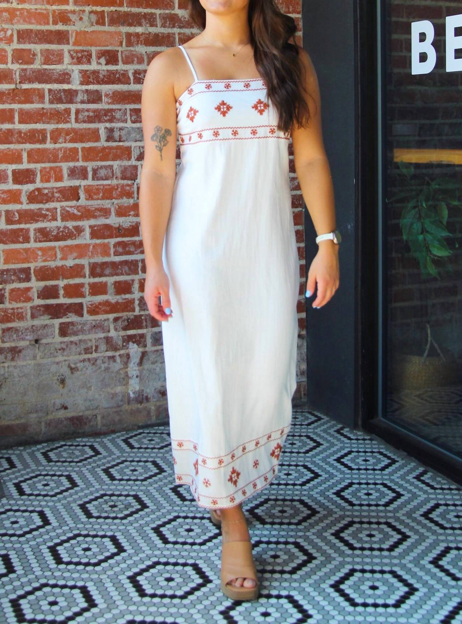 Sadie & Sage - Warm Horizon Midi Dress