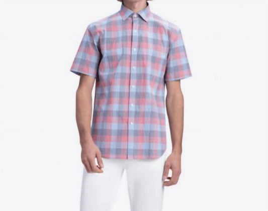 Bugatchi Uomo - Orson Check Short Sleeve Shirt