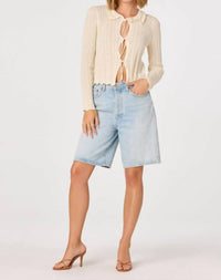 ASTR Fannie Cardigan in cream - women's cardigan - view 4