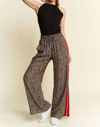 Jade By Jane - Leopard Contrast Trouser