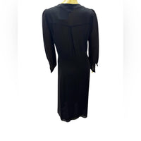 MICHAEL KORS Elegant Button-down Midi Dress in black - women's dress - alternate view