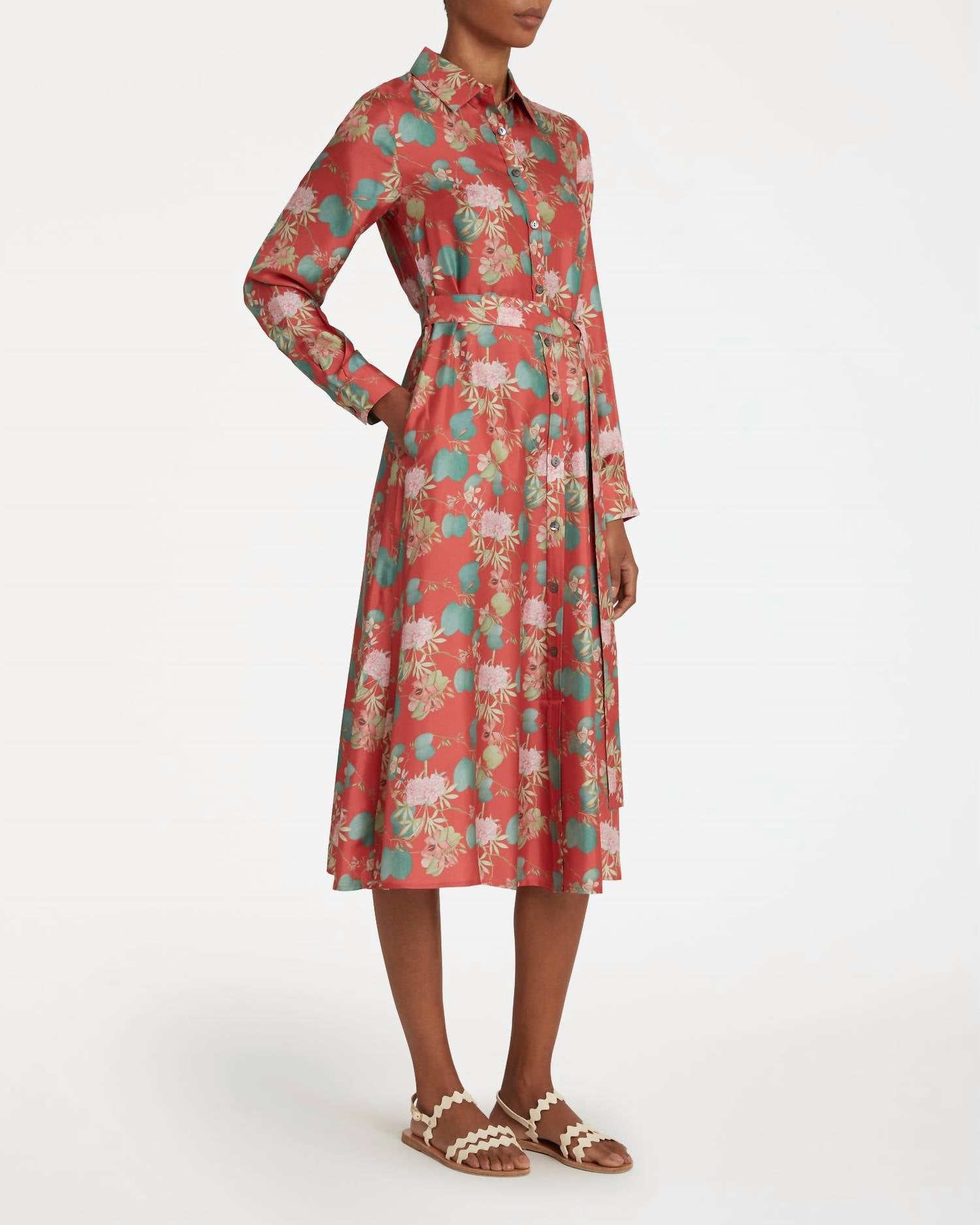 Emporio Sirenuse - Fabrizia Silk Dress