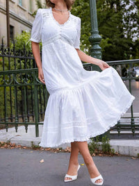 Strawberry Paris - Colette Midi Dress