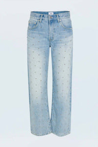 PISTOLA Lexi Mid Rise Bowed Straight Jean in aries 1 - women's jeans - view 4
