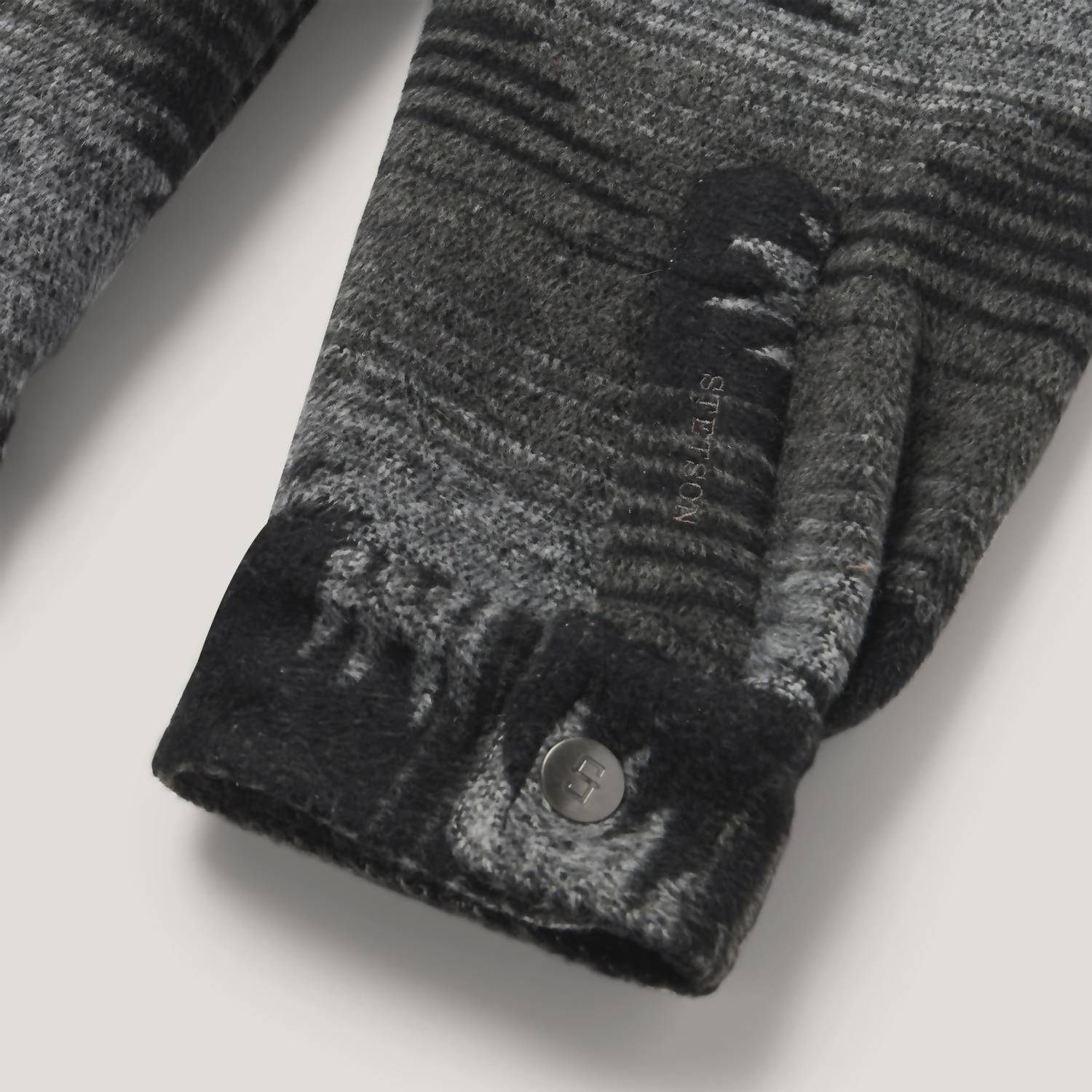 Stetson - Men's Wool Blend Aztec Flannel Jacket