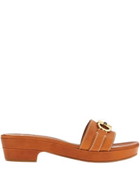 Salvatore Ferragamo - Women's Leather Heeled Sandals