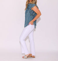 Ivy Jane - Indi Ruffle Sleeves Top