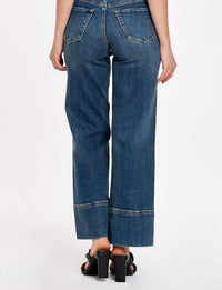 DEAR JOHN DENIM Holly High-rise Straight Leg Jeans in gysun - women's jeans - alternate view