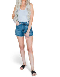 Judy Blue - HIGH WAIST TUMMY CONTROL FRAY HEM SHORTS