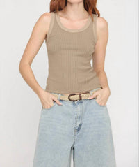 Project Social T - Cooper Sweater Rib Tank Top