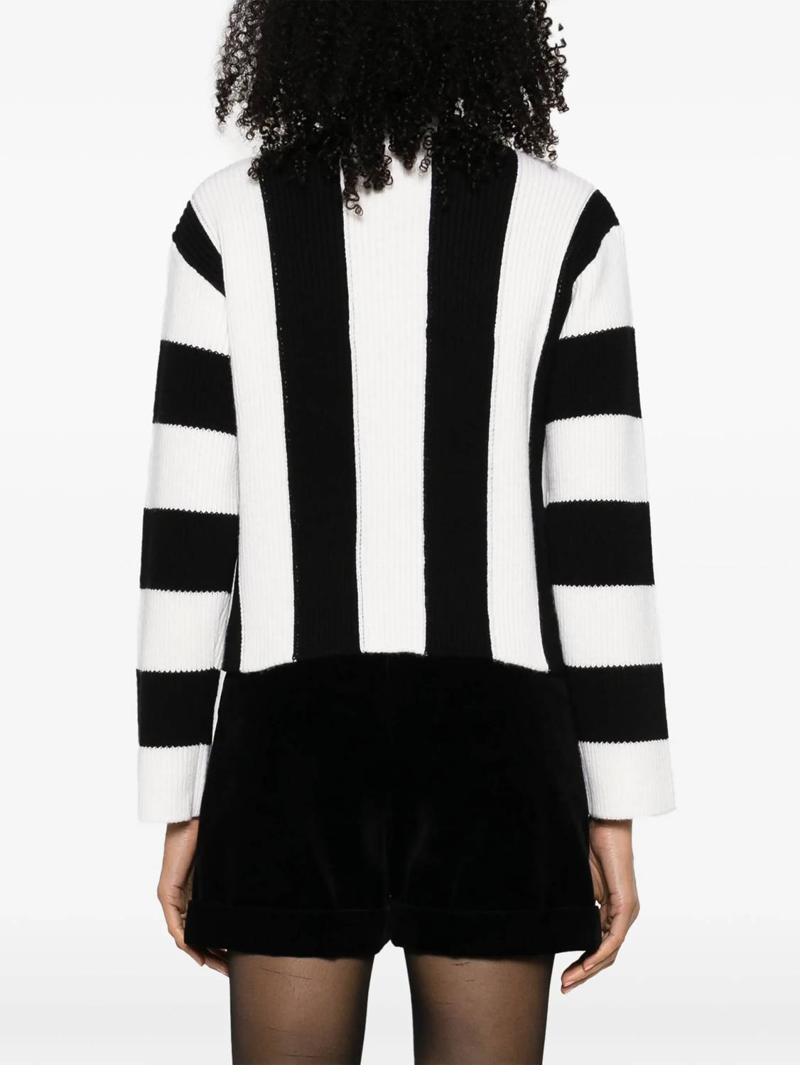 Valentino - Striped Virgin Wool Jumper
