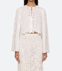 Sea - Elke Soutache Long Sleeve Blouse