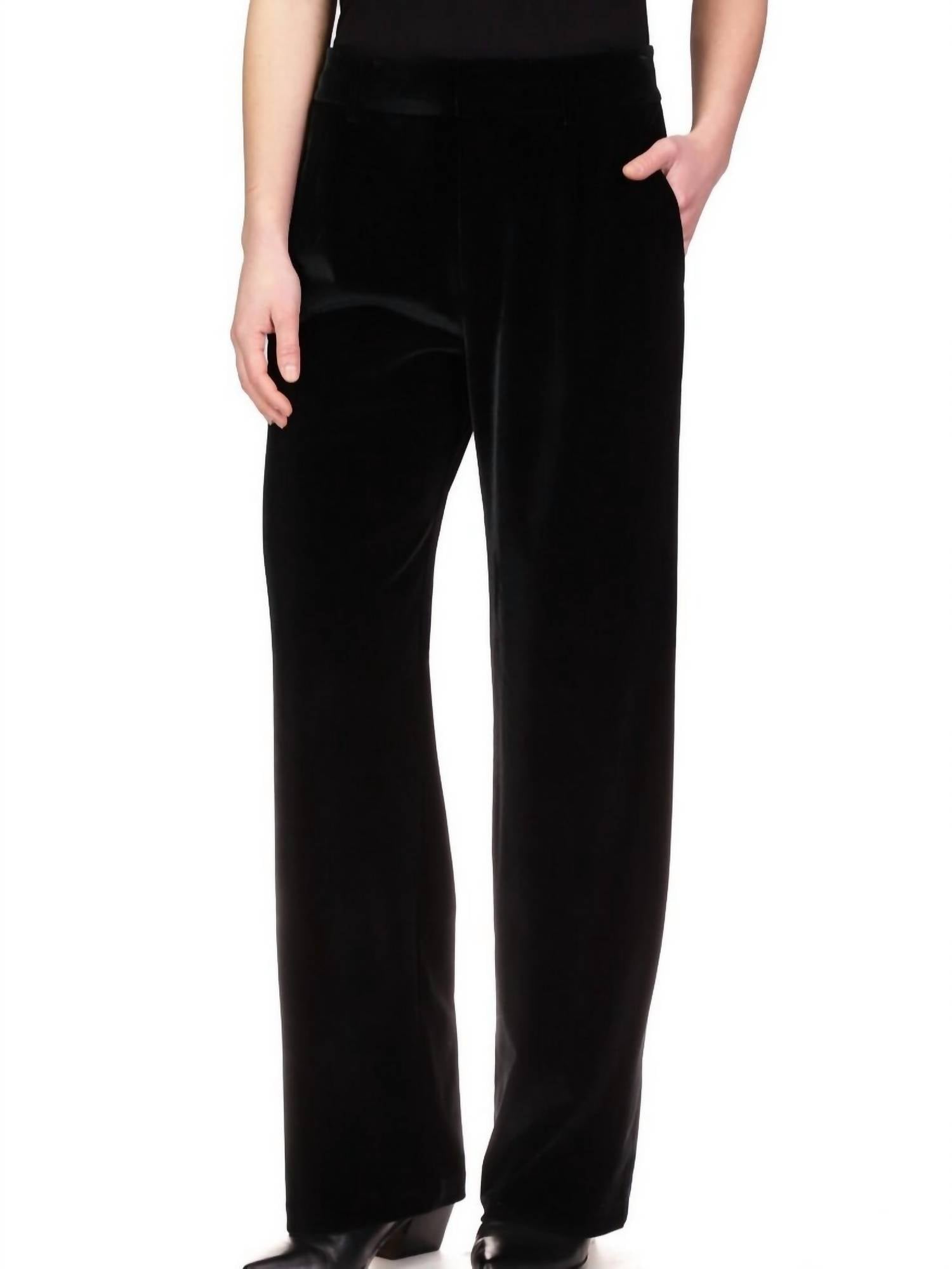 Sanctuary - VELVET DRESS PANT