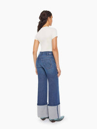 Mother - Lil Hustler Roller Sneak Cuff Jeans - Petite