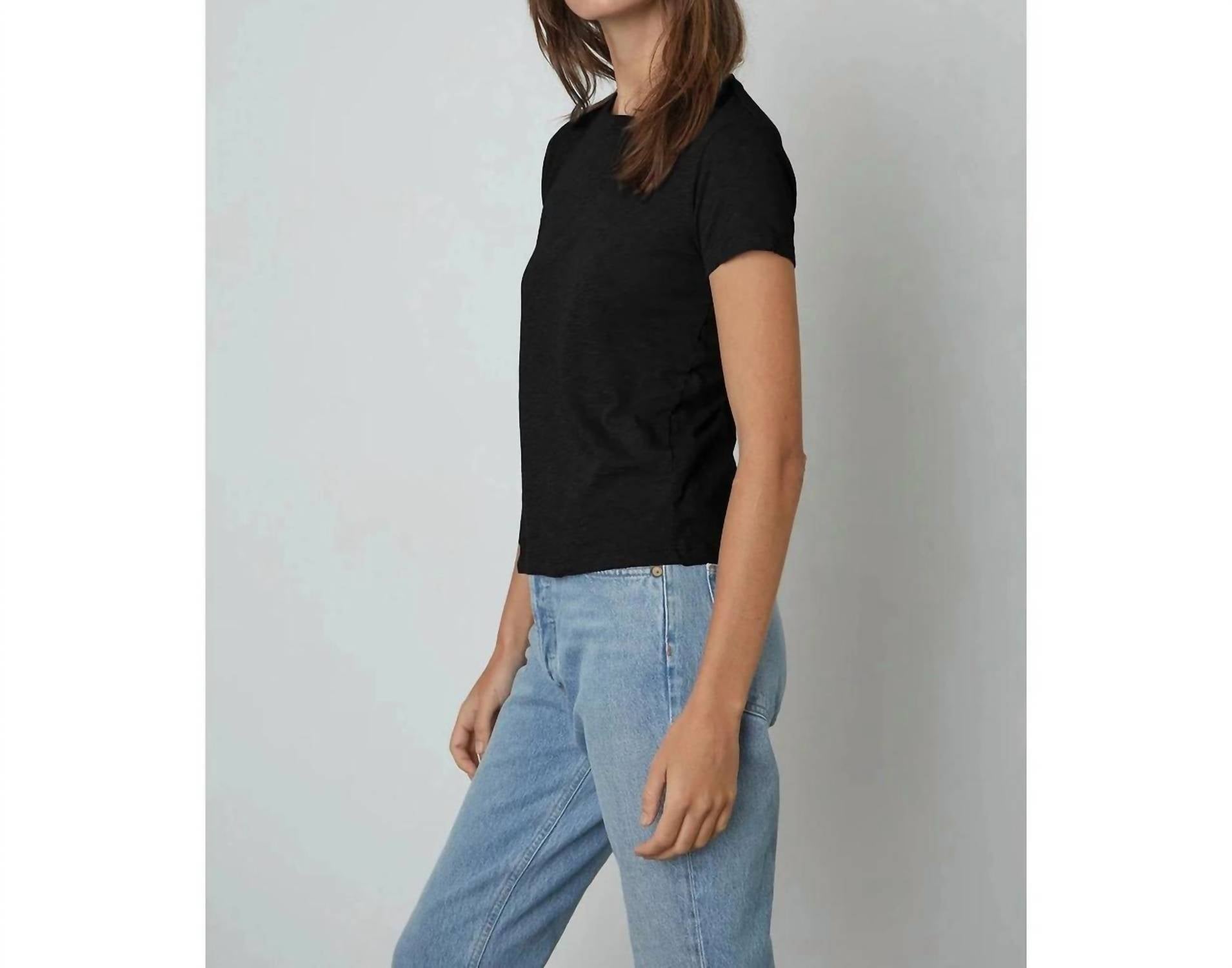 Velvet By Graham & Spencer - Sierra Vintage Slub Crew Neck Tee