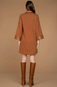 Elizabeth James The Label - Taylor V-neck Mini Dress