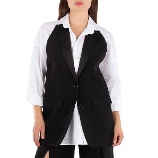 Burberry - Wool Tailored Blazer Vest