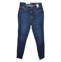 Judy Blue Women's High Waist Skinny With Handsanding Jean in dark wash - women's jeans