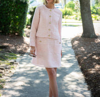 Sail To Sable - Tweed Button Front Jacket