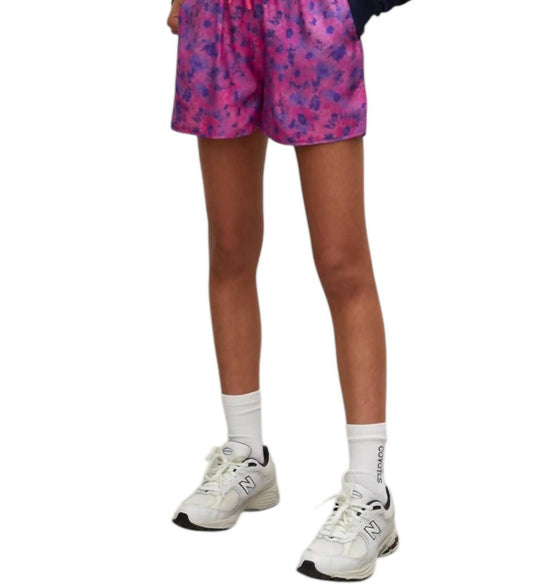 Les Coyotes De Paris - Girl's Sompa Floral Draw String Shorts