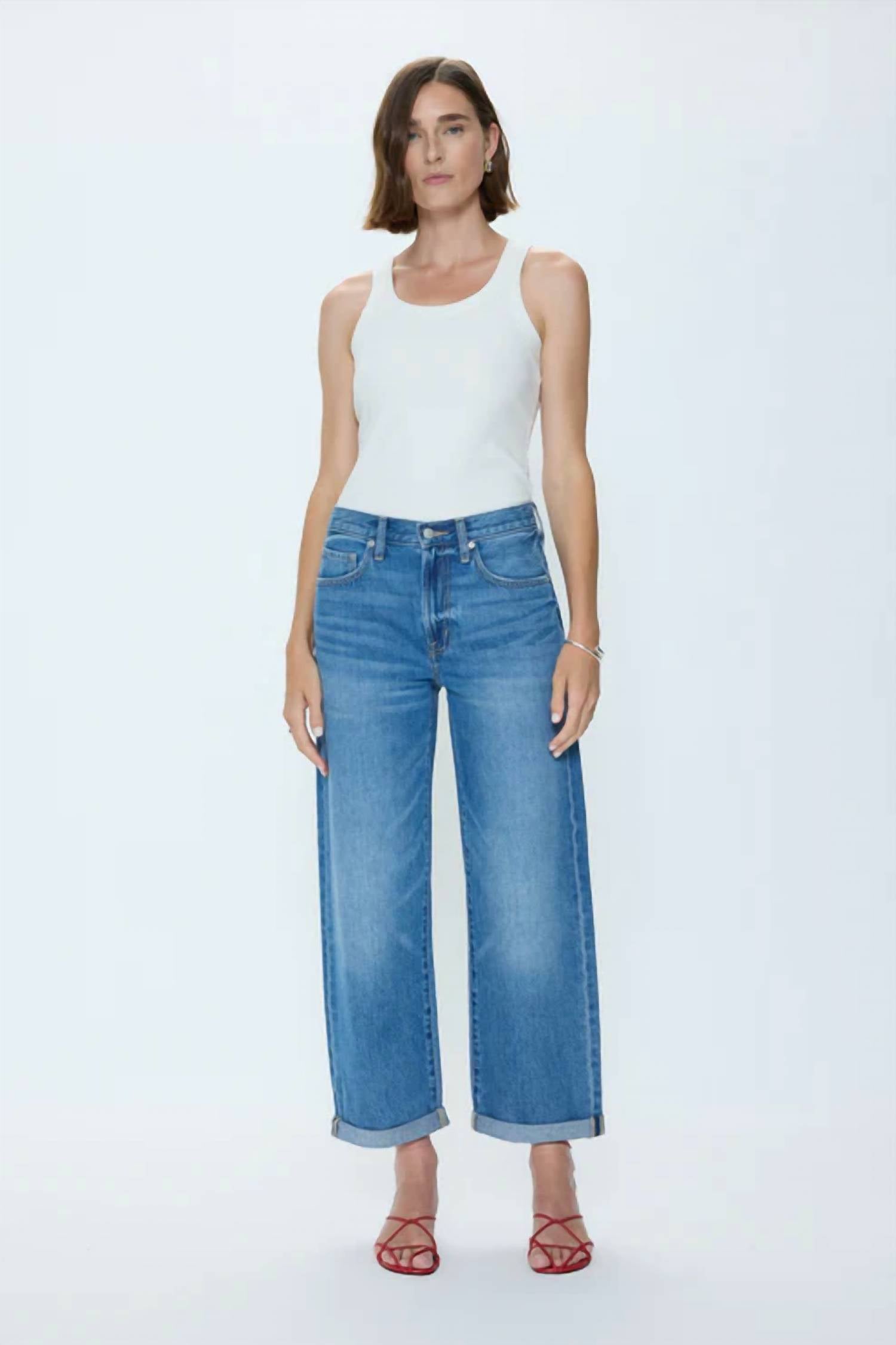 Pistola - Donny Rolled Hem Boyfriend Jean