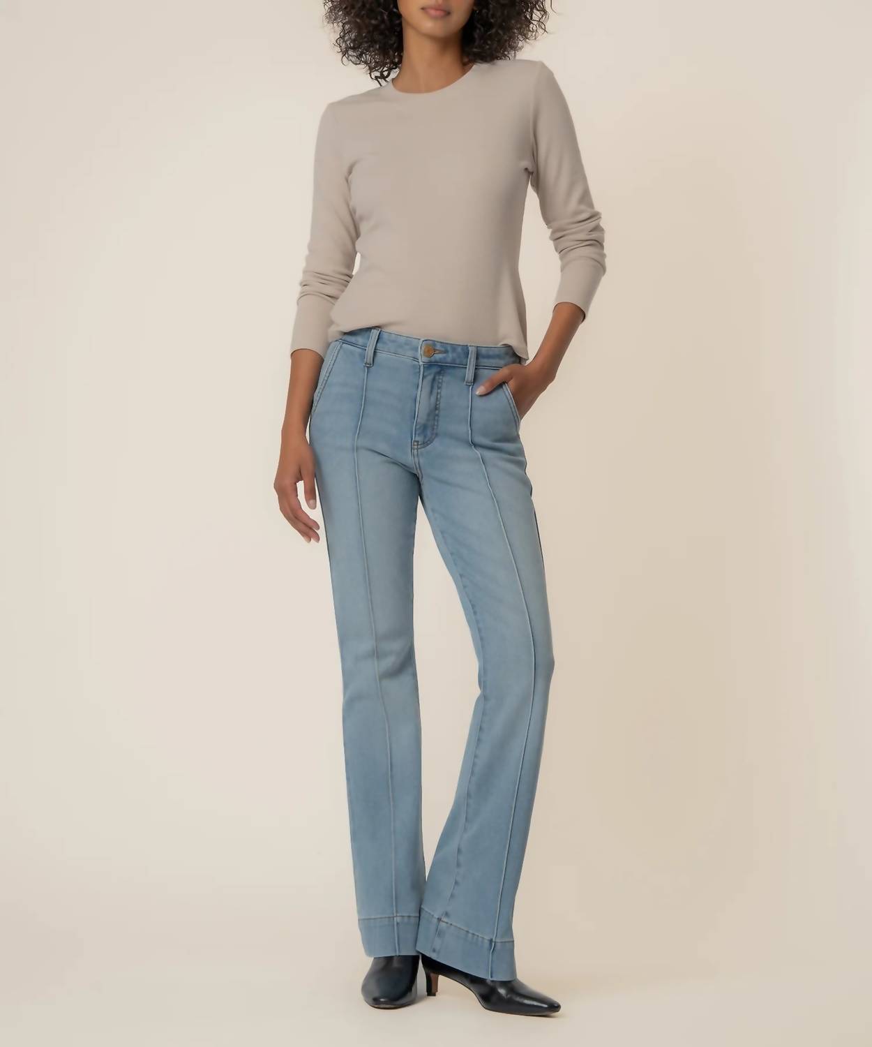 Kut From The Kloth - Ana High-rise Flare Jean