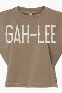 Hank & Scoot - Gah-lee Graphic Tank Top