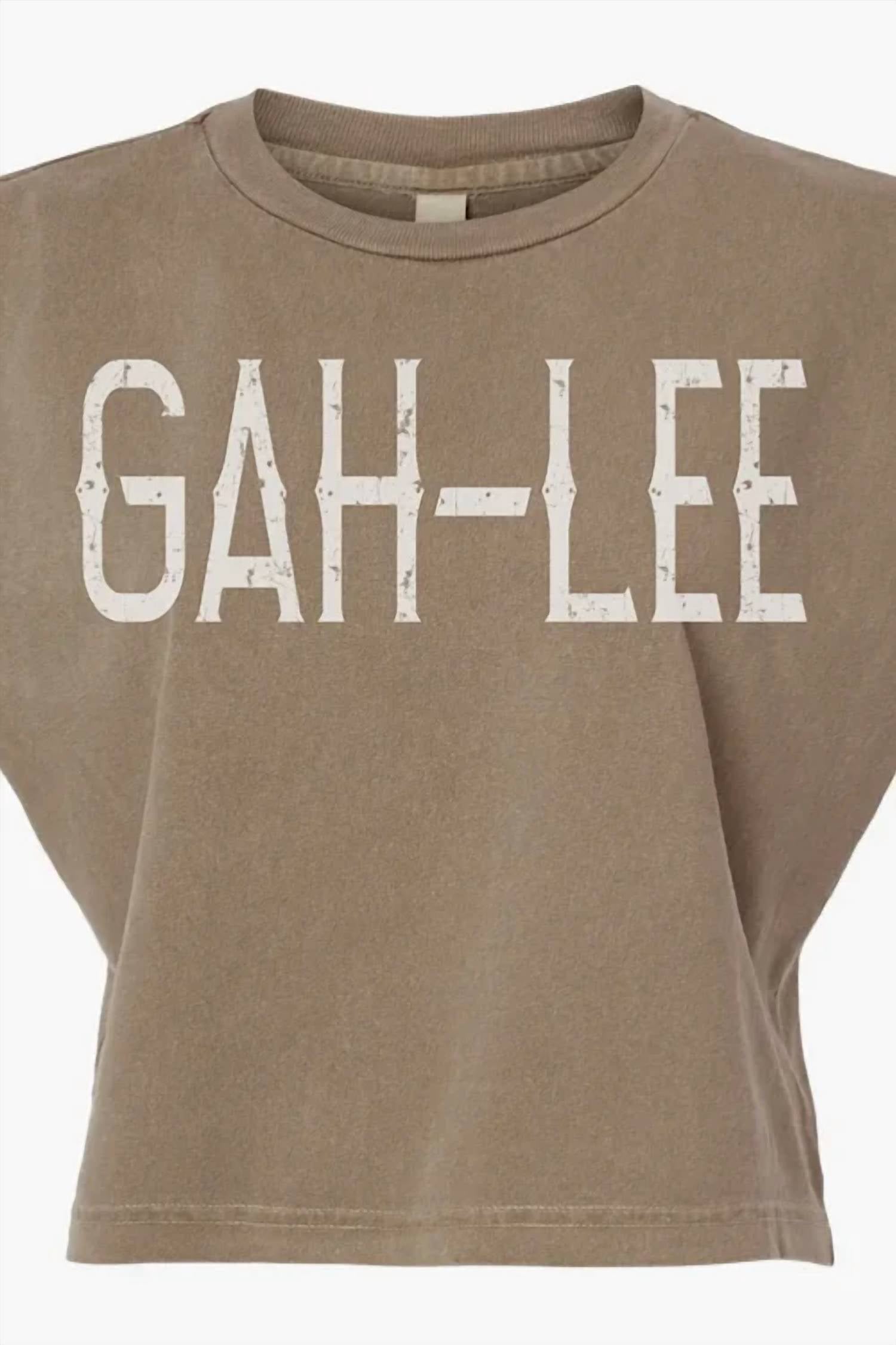 Hank & Scoot - Gah-lee Graphic Tank Top