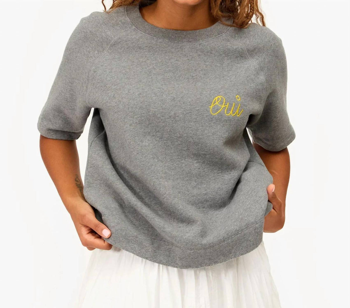 Clare V. - Short Sleeve Sweatshirt