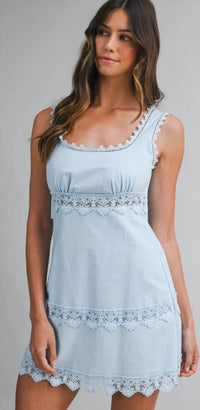 Mable - Crochet Daydream Lace Dress