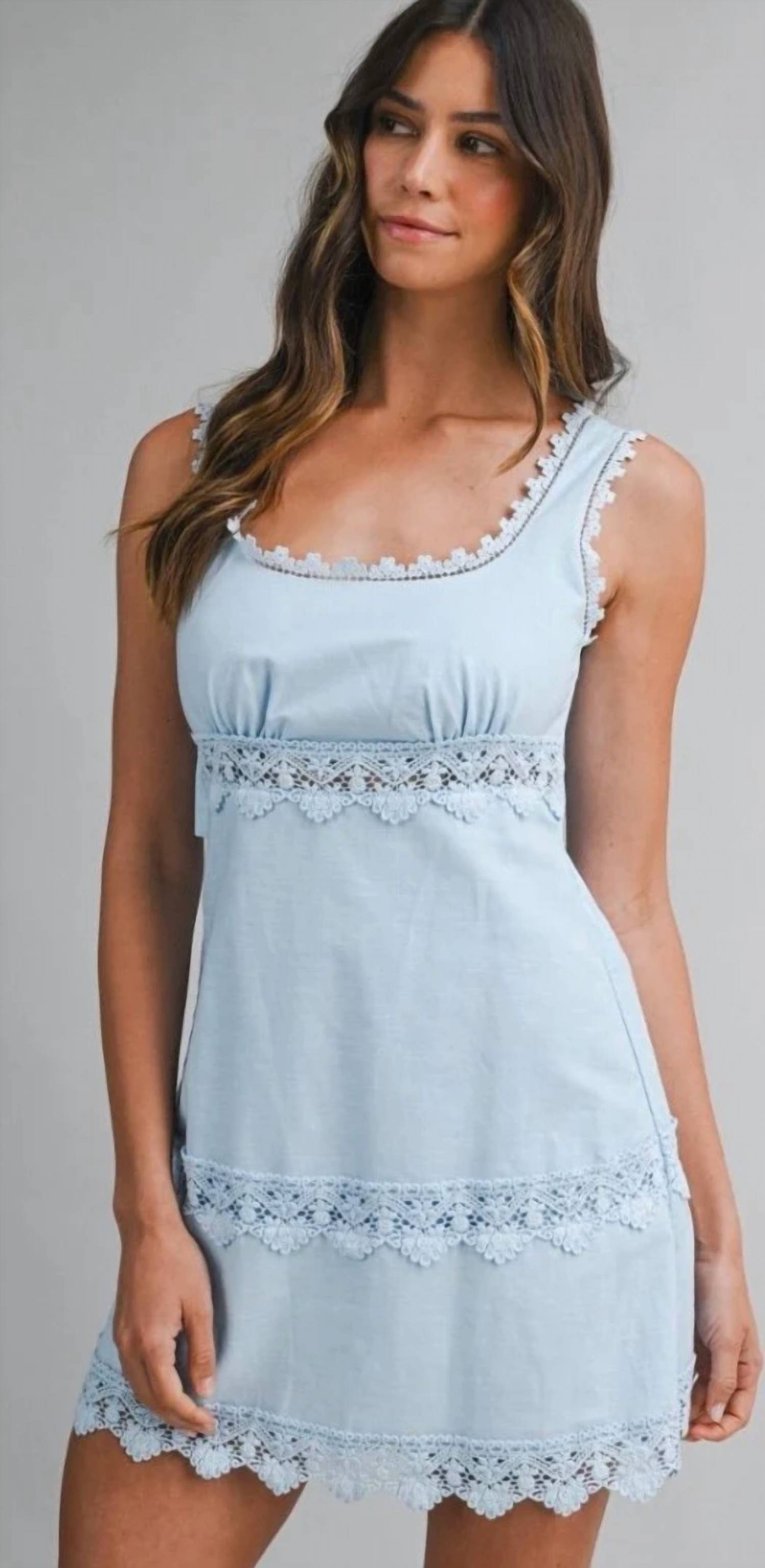 Mable - Crochet Daydream Lace Dress