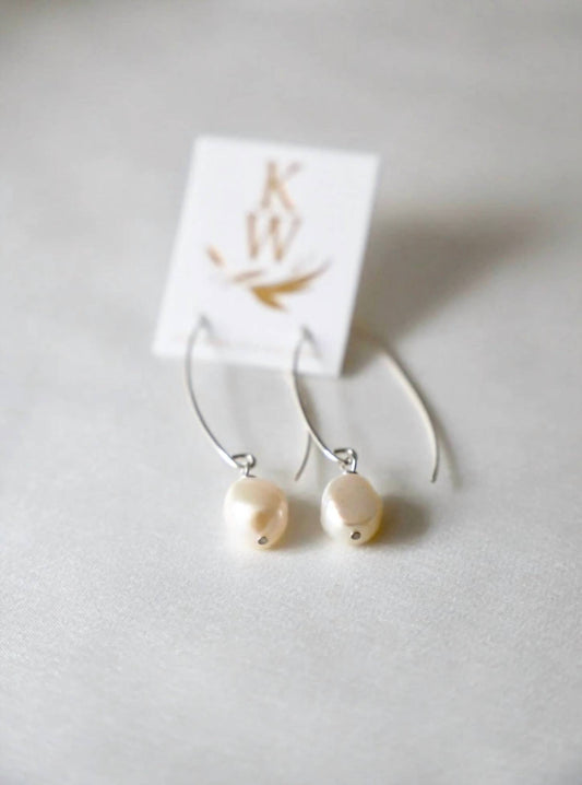 Katie Waltman - Freshwater Pearl Drop Earrings