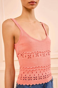 Ulla Johnson - Sea Embroidered Camisole Top