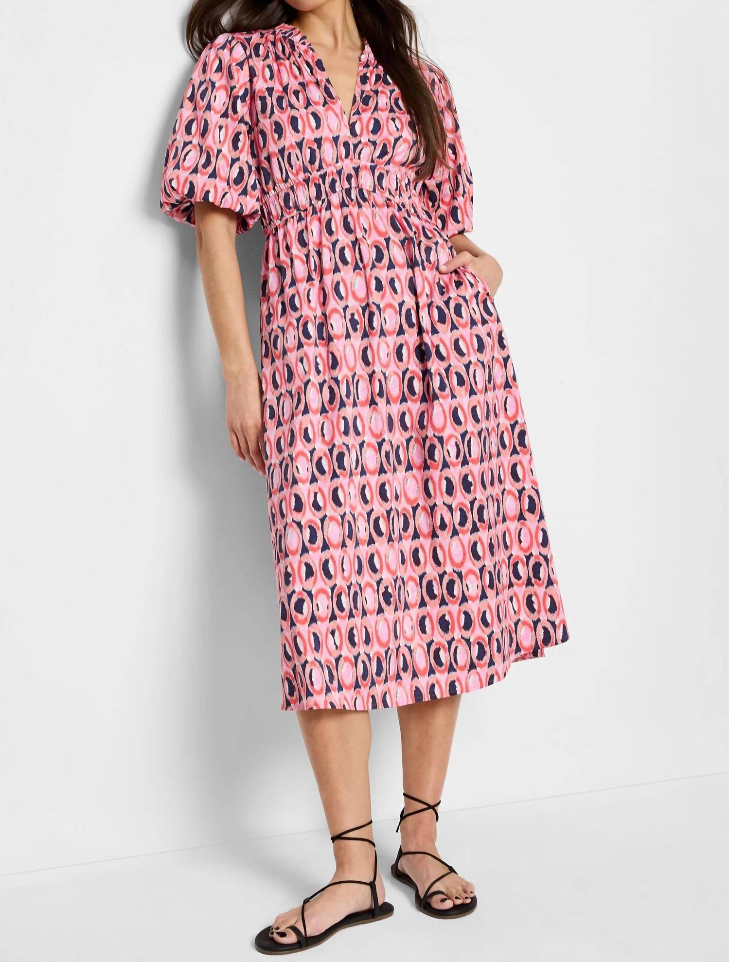 Nic + Zoe - Ikat Rings Mary Dress